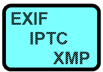 EXIF, IPTC and XMP Metadata